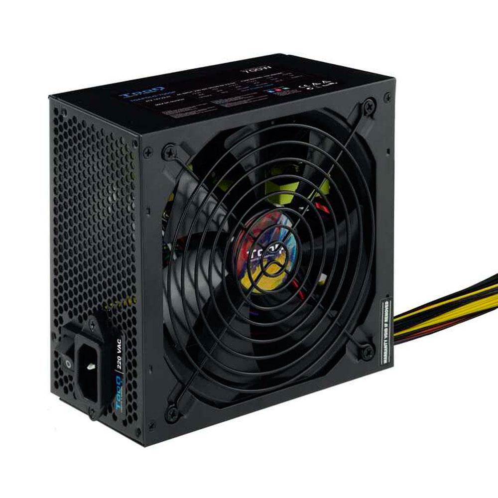 Fuente alimentacion ATX 700w Tooq Apolo / PFC Activo / ATX 2.3 / Negra / TQAPOLO-700SP