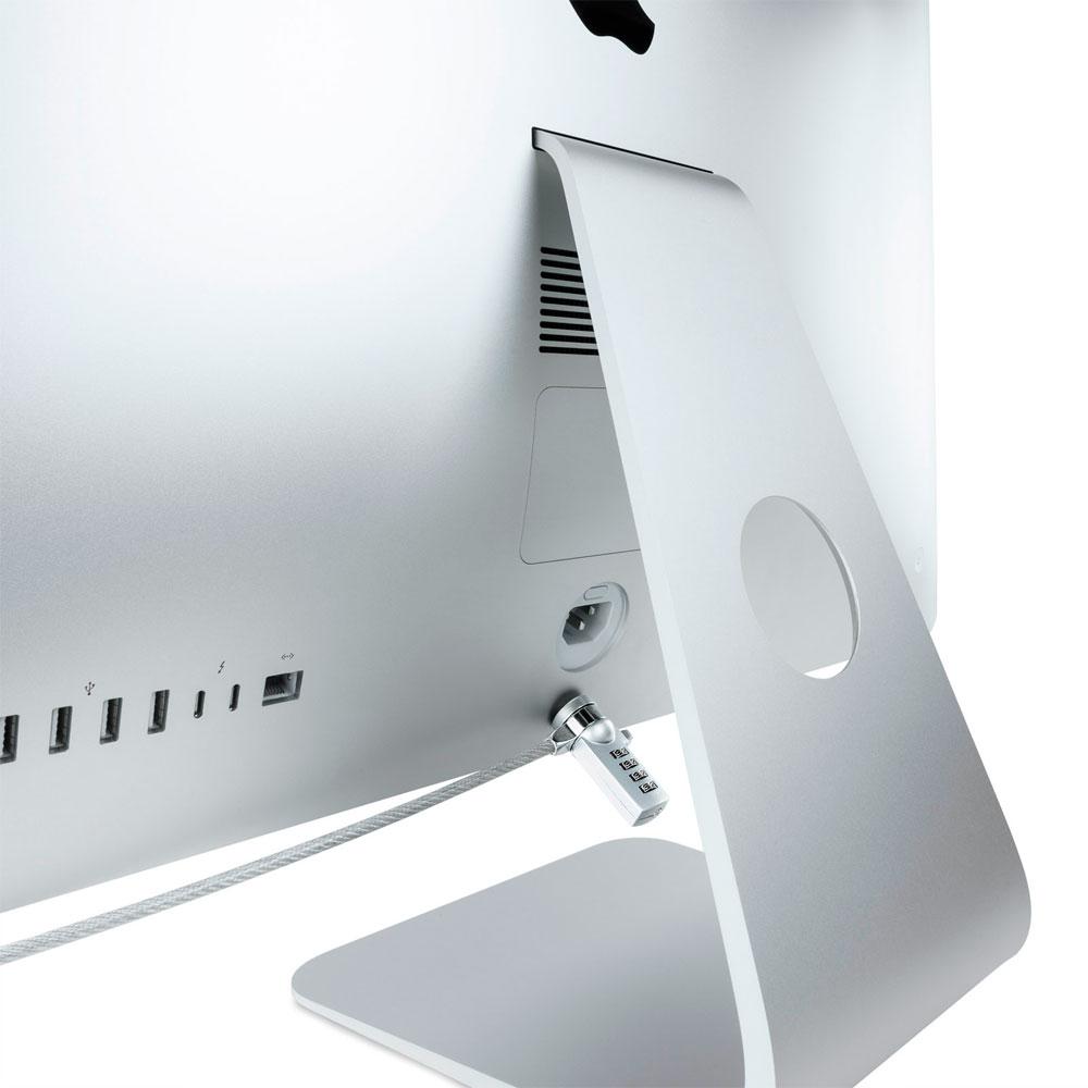 Cable de seguridad para portatil con combinacion / 1.5 m / Gris / Tooq / TQCLKC0015 - Imagen 4