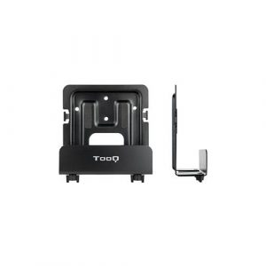 Soporte Universal de Pared Tooq para Reproductor Multimedia, Router, MiniPC / Negro / Max. 5 kg / TQMPM4776