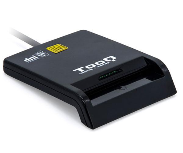 Lector de Tarjetas Inteligentes Type-C Tooq / Dnie / Dni 3.0 / Tarjetas Sim / Negro / TQR-211B - Imagen 2