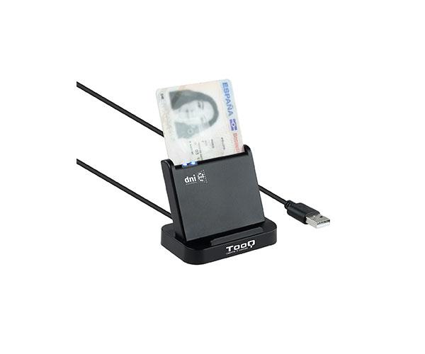 Lector Dni externo Tooq USB 2.0 Vertical / Dni 4.0 / Negro / TQR-220B - Imagen 2