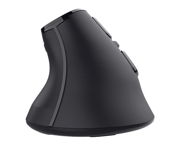 Ratón Inalámbrico Trust Ergonómico Recargable Voxx / Diseño Vertical / 1200-2400 Dpi / 9 Botones / Negro - Imagen 2