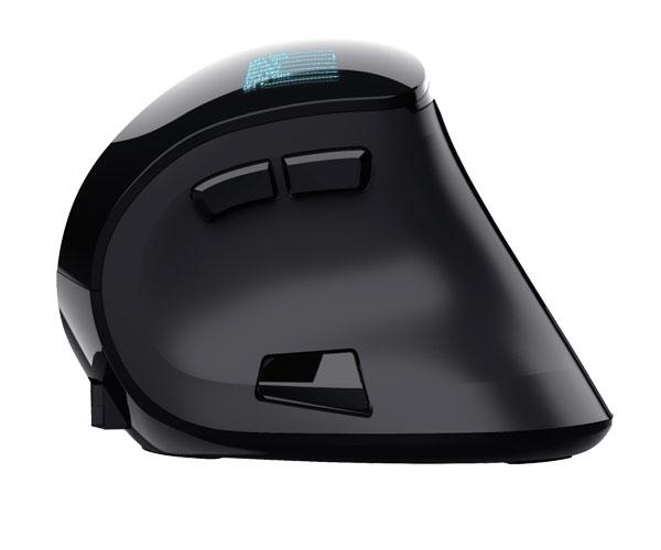 Ratón Inalámbrico Trust Ergonómico Recargable Voxx / Diseño Vertical / 1200-2400 Dpi / 9 Botones / Negro - Imagen 5