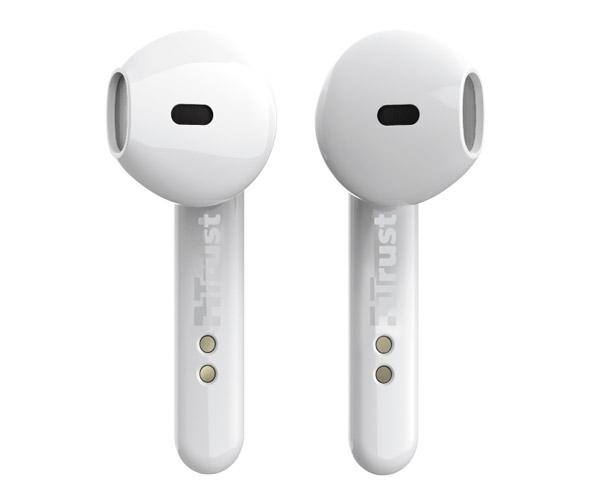Auriculares Intrauditivos Trust Primo Touch Blanco / Bluetooth / Tactil / Base recargable / 23783 - Imagen 6