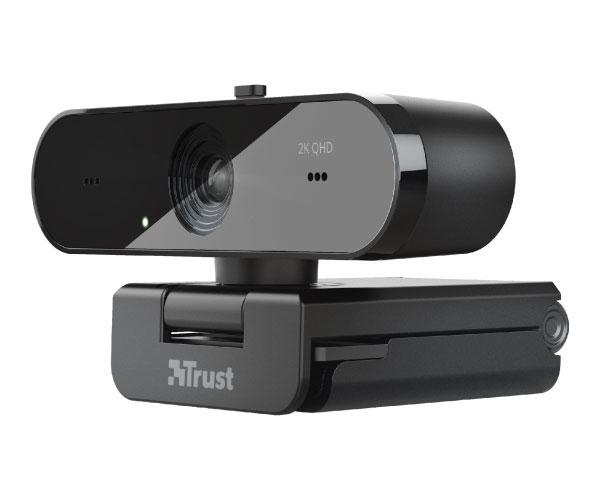 Webcam Streaming Trust 2K TW-250 / QHD 2K / Enfoque Automatico / Gran Angular / 2x Micrófonos - Imagen 2