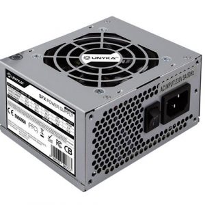 Fuente alimentacion SFX 450w Unykach / Micro Atx / 20+4 Pines / Plata / UNYKA 52017