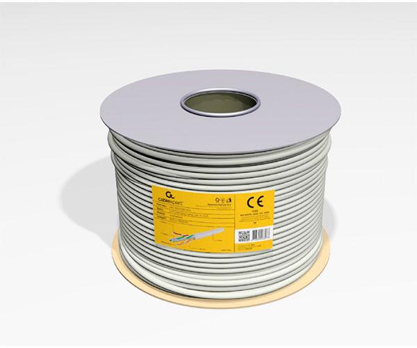 Bobina 305 metros interior Cat.6 UTP Rigido / Gris / UPC-6004SE-SOL / Cablexpert - Imagen 4