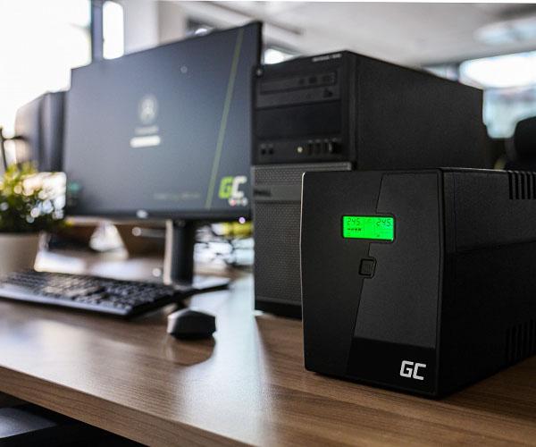 Sai Greencell 800va Ups / 480w/ 2x Schuko / Interactivo online / UPS02 - Imagen 3