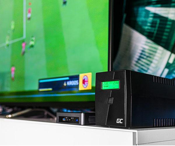 Sai Greencell 800va Ups / 480w/ 2x Schuko / Interactivo online / UPS02 - Imagen 4