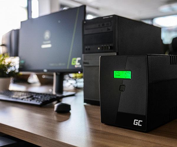 Sai Greencell 1500VA interactivo / 4x Shuko / 2x Rj45 / Online / UPS04 - Imagen 3