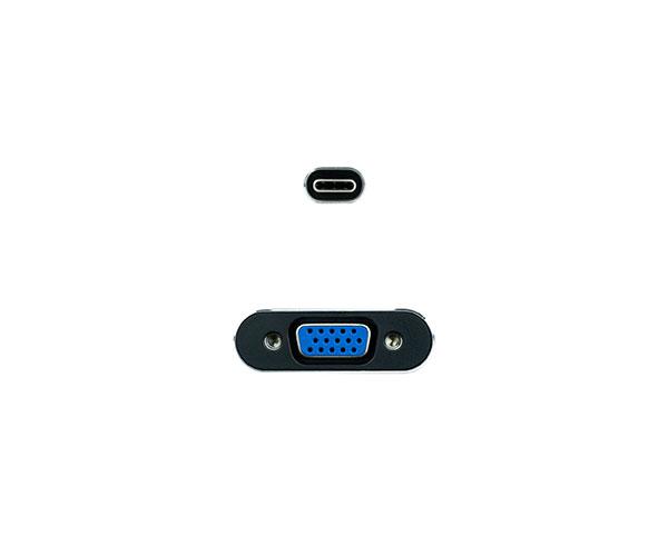 Conversor Type-C a VGA / 10cm / Aluminio-Gris / 10.16.4101-g - Imagen 3