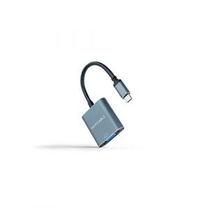 Conversor Type-C a VGA / 10cm / Aluminio-Gris / 10.16.4101-g