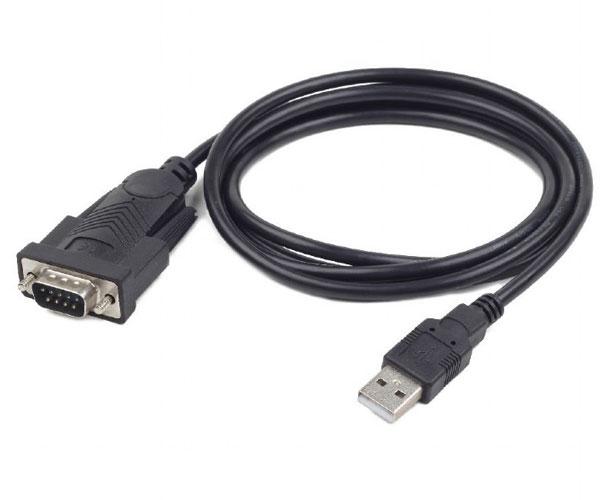 Cable USB a Serie RS232 M/M / Db9m / Negro / Compatible Win 8 - Win 10 / Gembird Uas-db9m-02 - Imagen 2