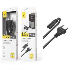 Cable alimentacion Philips forma ocho / 1.5m /  One+ / AU302