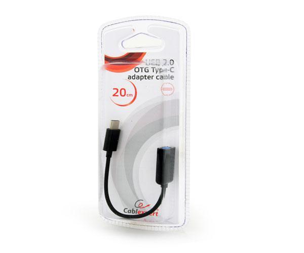 Cable OTG USB 2.0 a Type-C USB hembra Cablexpert / AB-OTG-CMAF2-01 - Imagen 2