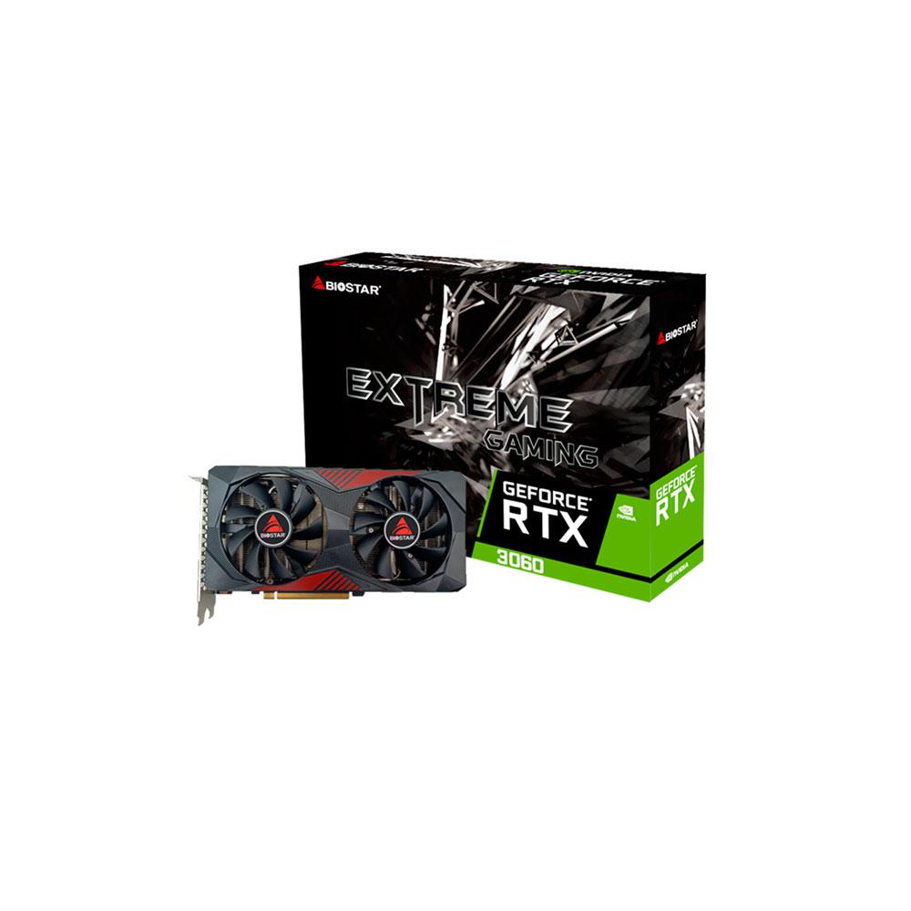 Tarjeta Gráfica Biostar Geforce RTX3060 / 12Gb GDDR6 / Hdmi - 3x DP / VN3606RML9