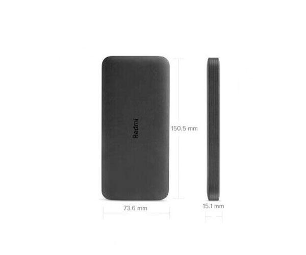 Powerbank Xiaomi Redmi 10000 Mah / 2x Usb / PB100LZM / Negro / VXN4305GL