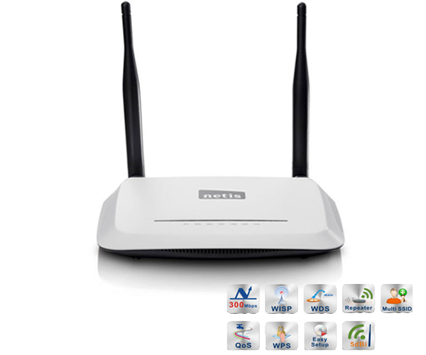 Router Wifi Netis WF2419 / 300mbps / 2 antenas 5 dbi - Imagen 2