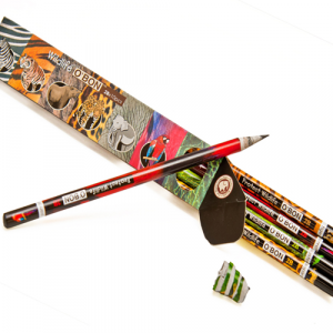 Lapiz OBON Wildlife pack 10 unidades