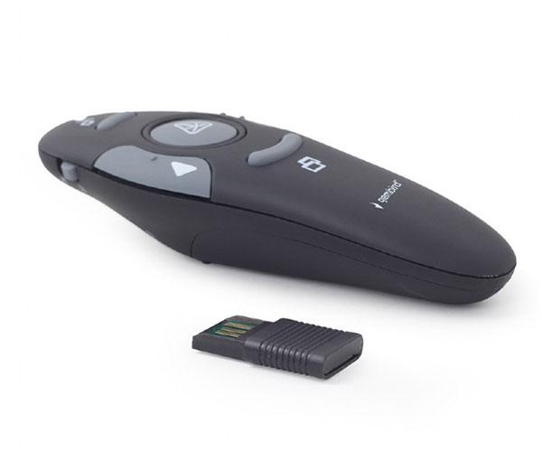 Presentador Inalámbrico Gembird / cobertura 10m / funciones powerpoint / WP-L-01 - Imagen 2