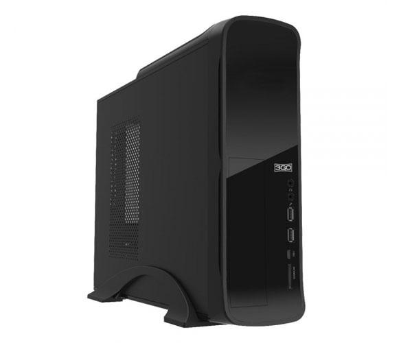 Caja Micro ATX 3GO Yari + Fuente SFX 500W Negra