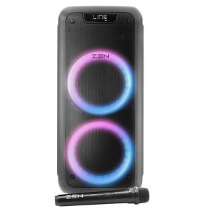 Altavoz Bluetooth 5.0 ZEN PHOENIX / 250W PMPO / Iluminacion RGB / FM / Micro SD / 1x Microfono inalambrico / 3600Mah