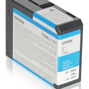 ÷ Tinta original epson t580200 cian c13t580200 80ml
