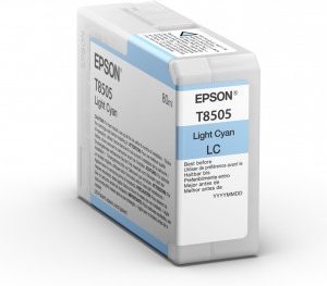 ÷ Tinta original epson t8505 cian claro c13t850500 80ml