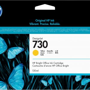 ÷ Tinta original hp n730 amarillo p2v64a 130ml