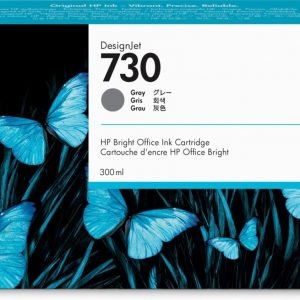 ÷ Tinta original hp n730 gris p2v72a 300ml