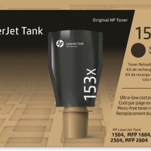 ÷ Kit de recarga original hp w1530x 153x negro 5.000 páginas