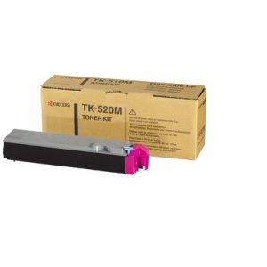 ÷ Tóner original kyocera tk-520m magenta 4.000 páginas