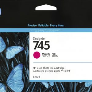 ÷ Tinta original hp n745 magenta f9j95a 130ml