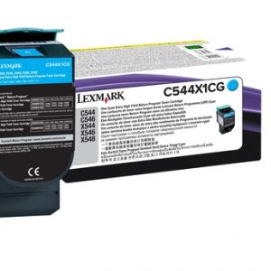 ÷ Tóner original lexmark c544 cian c544x1cg 30000 páginas