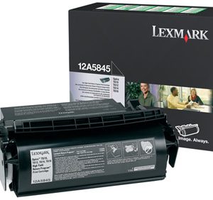 ÷ Tóner original lexmark 12a5845 negro 25000 páginas