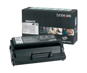÷ Tóner original lexmark 08a0478 negro 6.000 páginas