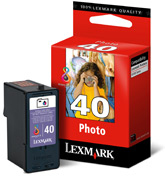 ÷ Tinta original lexmark n40 negro foto 135 páginas