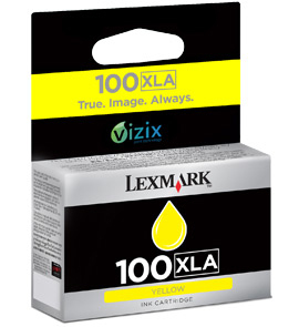 ÷ Tinta original lexmark n100xl amarillo 12ml