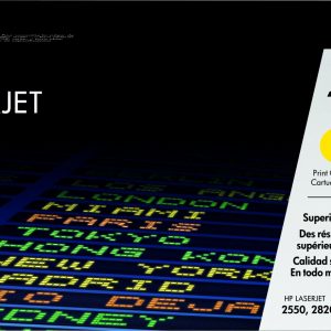 ÷ Tóner original hp q3962a 122a amarillo 4.000 páginas