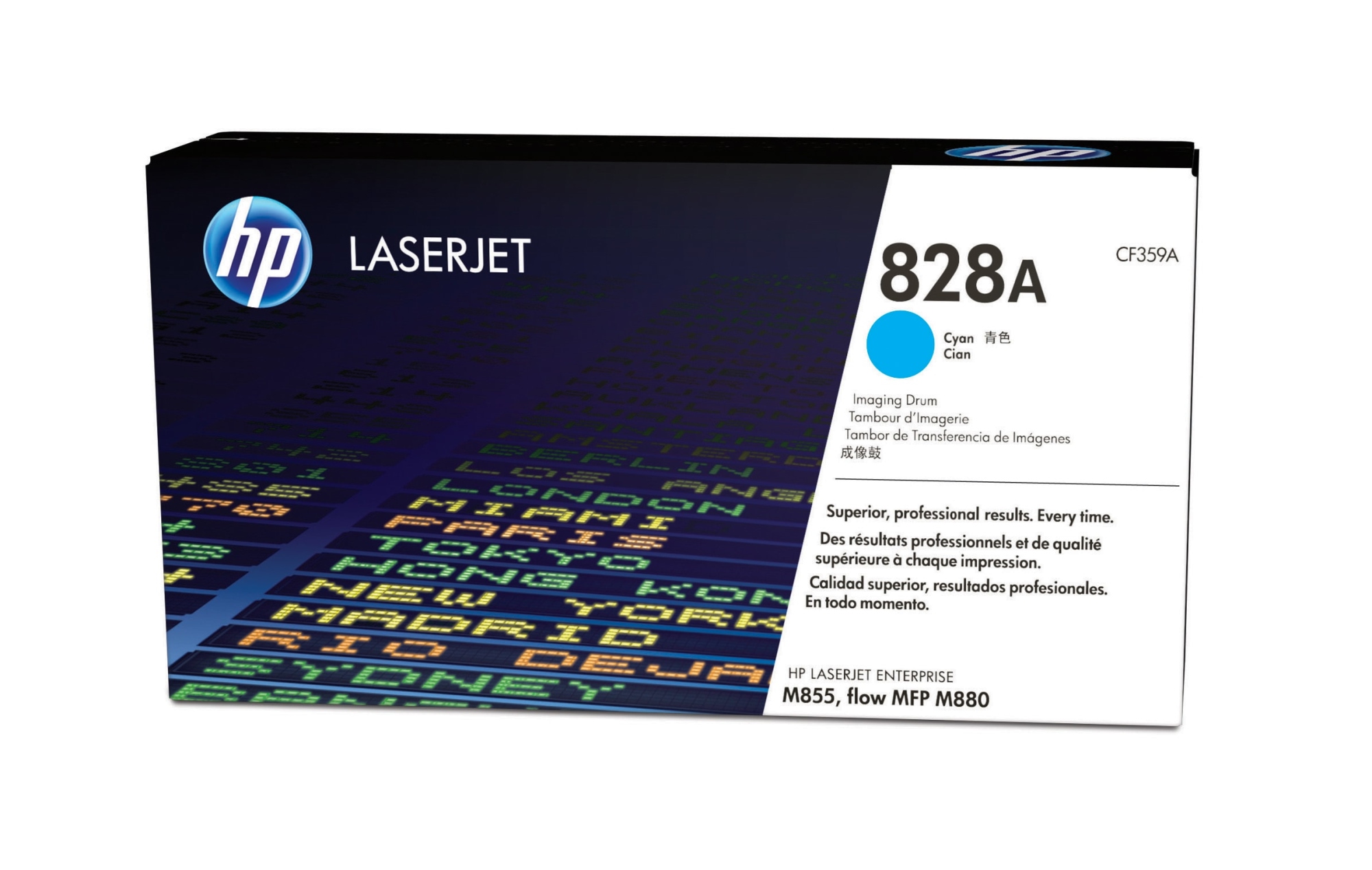 ÷ Tambor original hp cf359a cian 828a 30.000 páginas