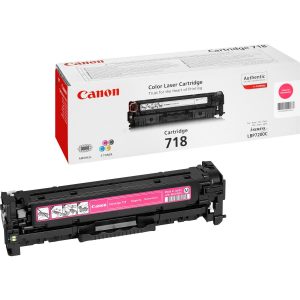 ÷ Tóner original canon crg-718m magenta 2.900 páginas
