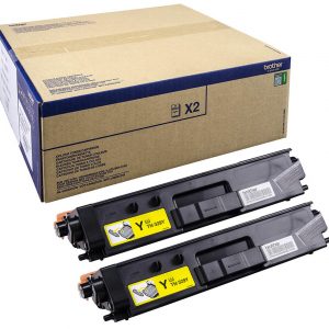 ÷ Pack 2 unidades tóner original brother tn-329y amarillo 12.000 páginas