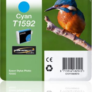 ÷ Tinta original epson t1592 cian c13t15924010 17ml
