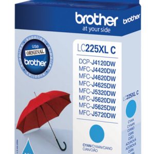 ÷ Tinta original brother lc225xlc cian 11.8m