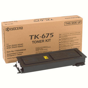 ÷ Tóner original kyocera tk-675 negro 20.000 páginas