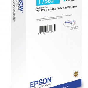 ÷ Tinta original epson t7562 cian l c13t756240 14ml