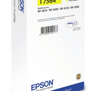 ÷ Tinta original epson t7564 amarillo l c13t756440 14ml