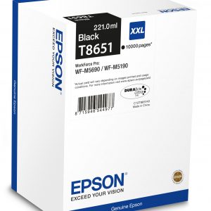 ÷ Tinta original epson t8651 xxl negro c13t865140 221ml