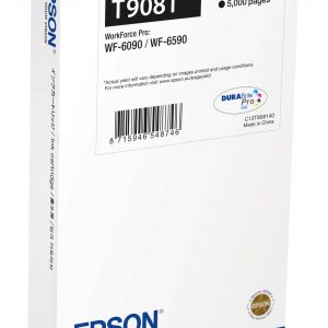 ÷ Tinta original epson t9081 xl negro c13t908140 100ml