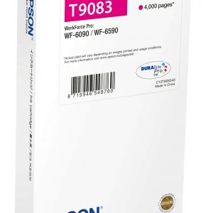 ÷ Tinta original epson t9083 xl magenta c13t908340 39ml